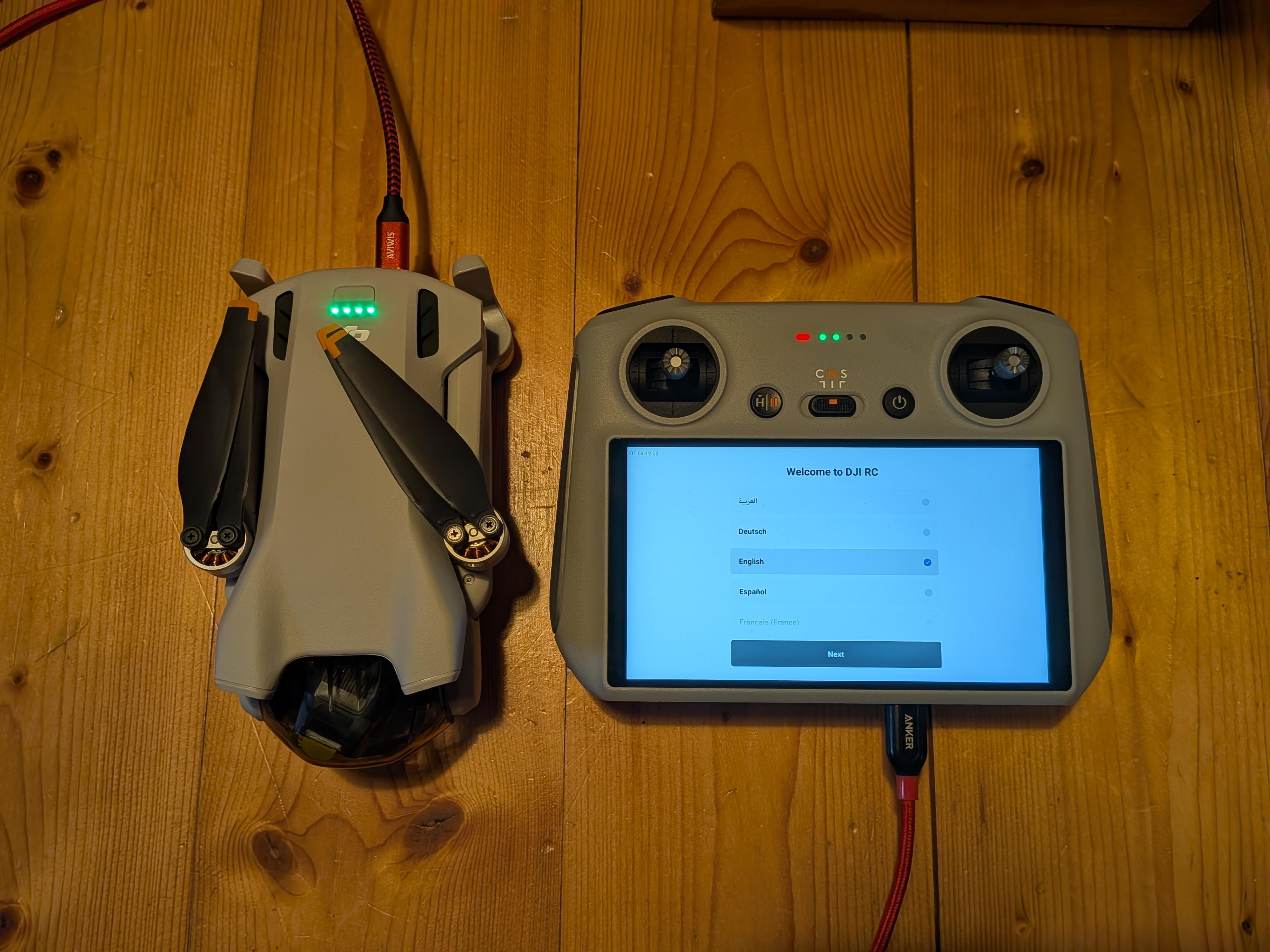 DJI Mini 3 und DJI RC Controller RM330